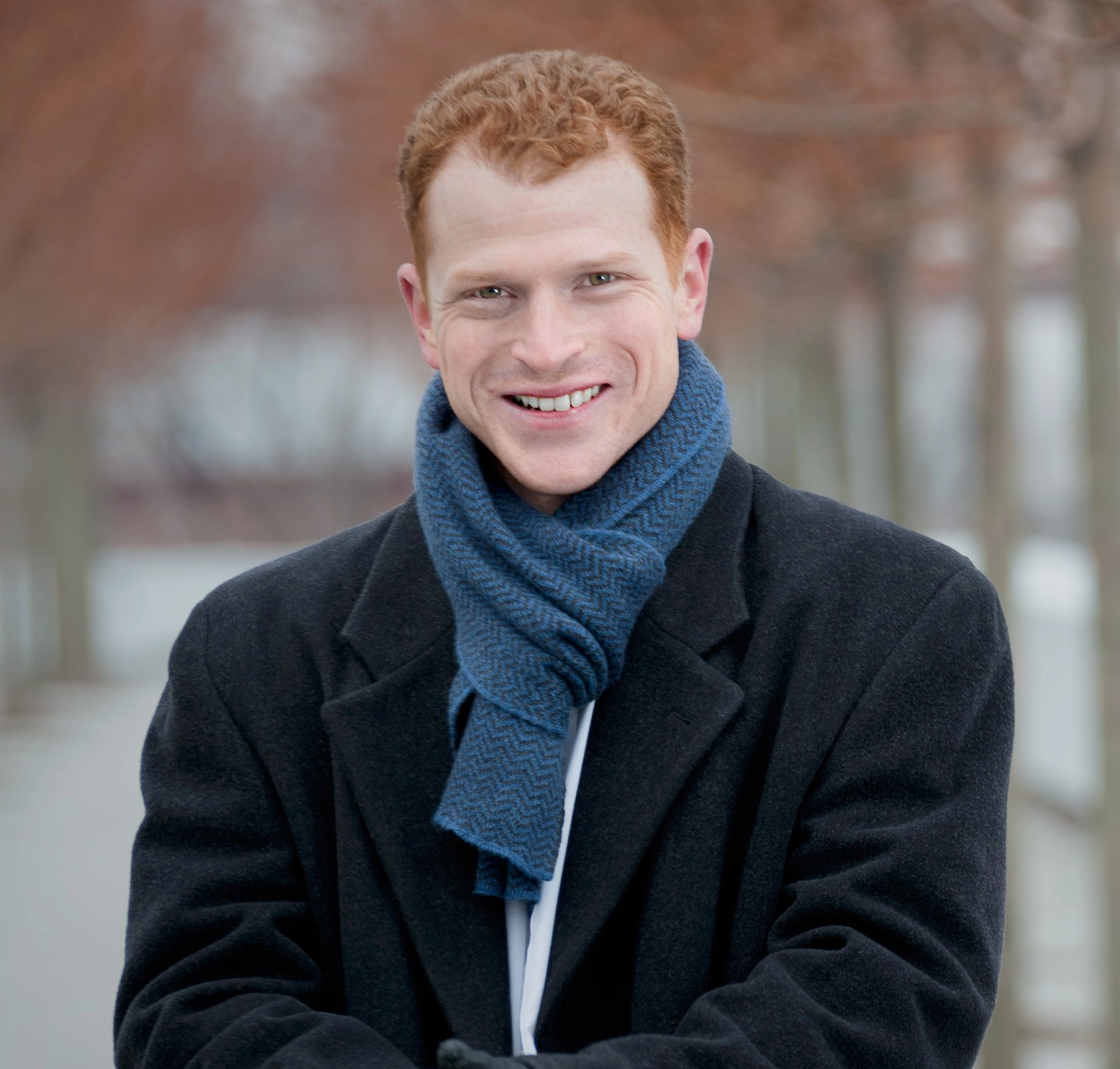 Andrew Garland, outdoor portrait